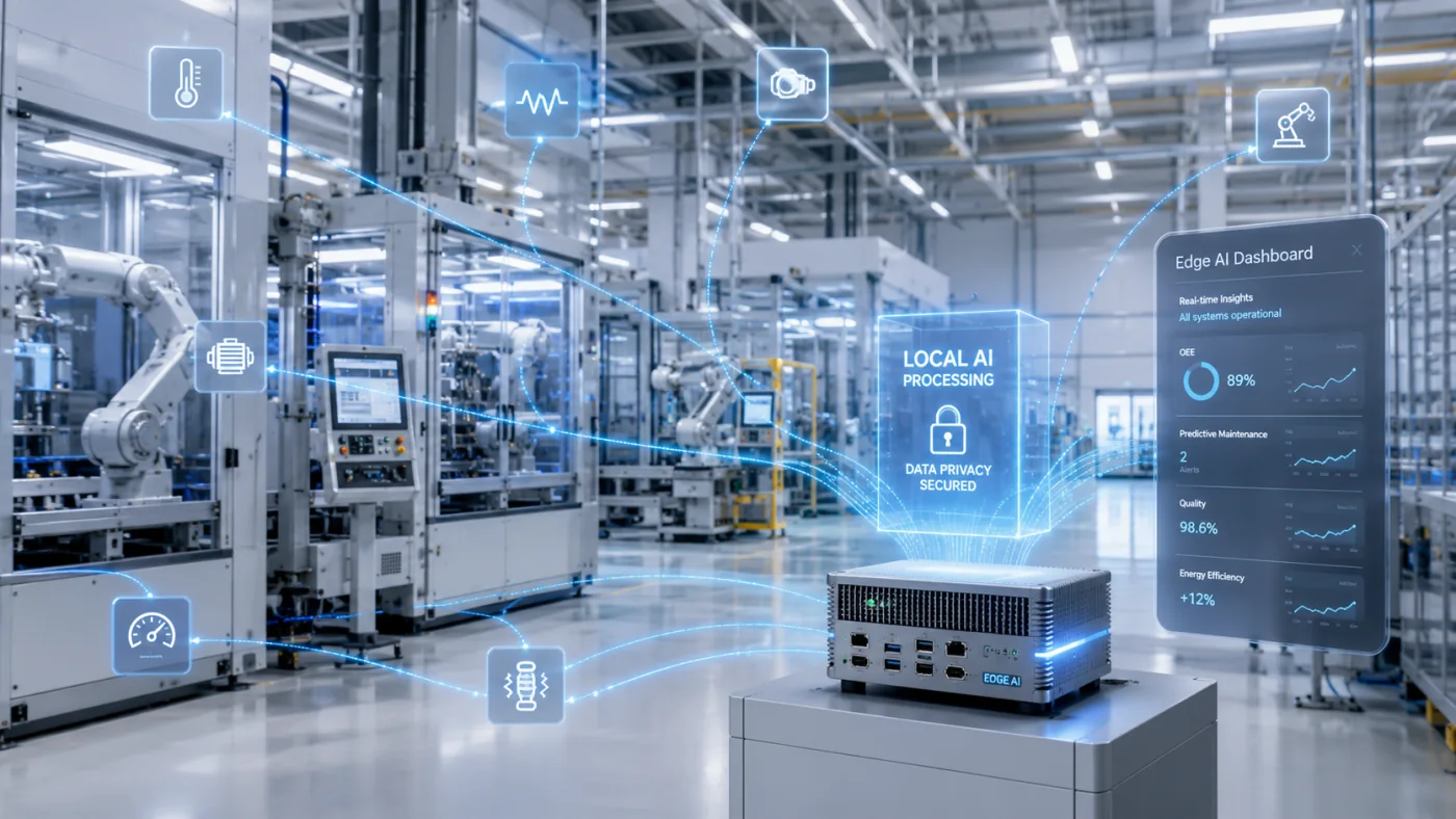 Distributed local AI architecture for Industrial IoT with TinyML, edge gateways, compact LLMs and local agents