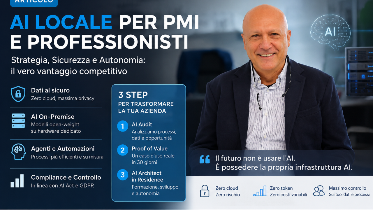 Local AI for SMEs and professionals with privacy, on-premise infrastructure and business process control